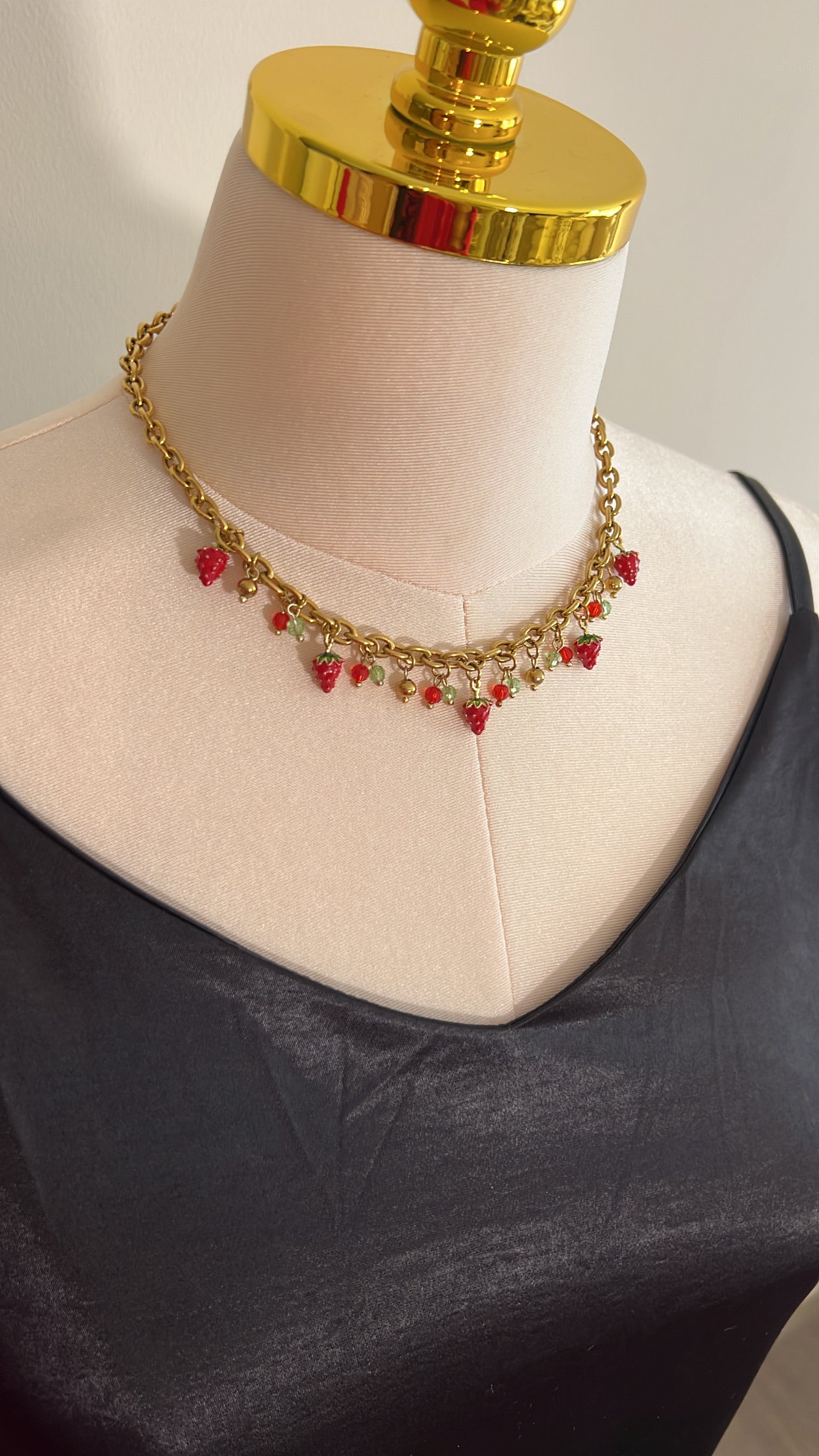 Collier fraise
