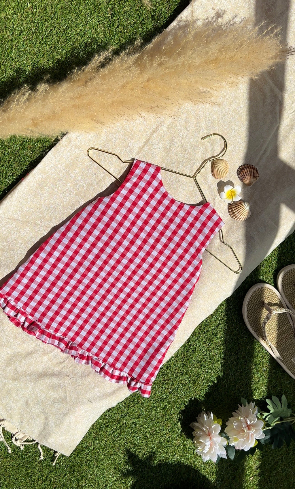 Robe Vichy petite fille