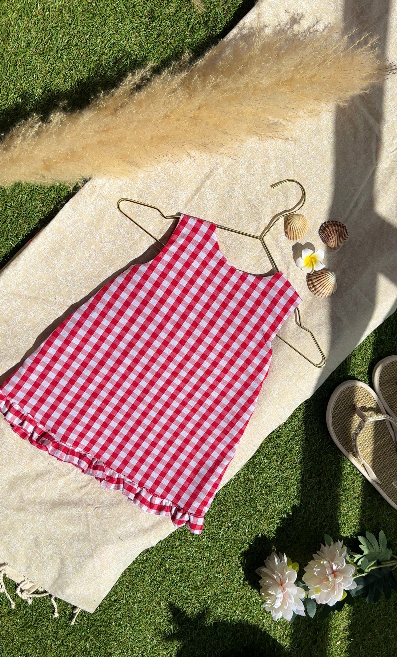 Robe Vichy petite fille
