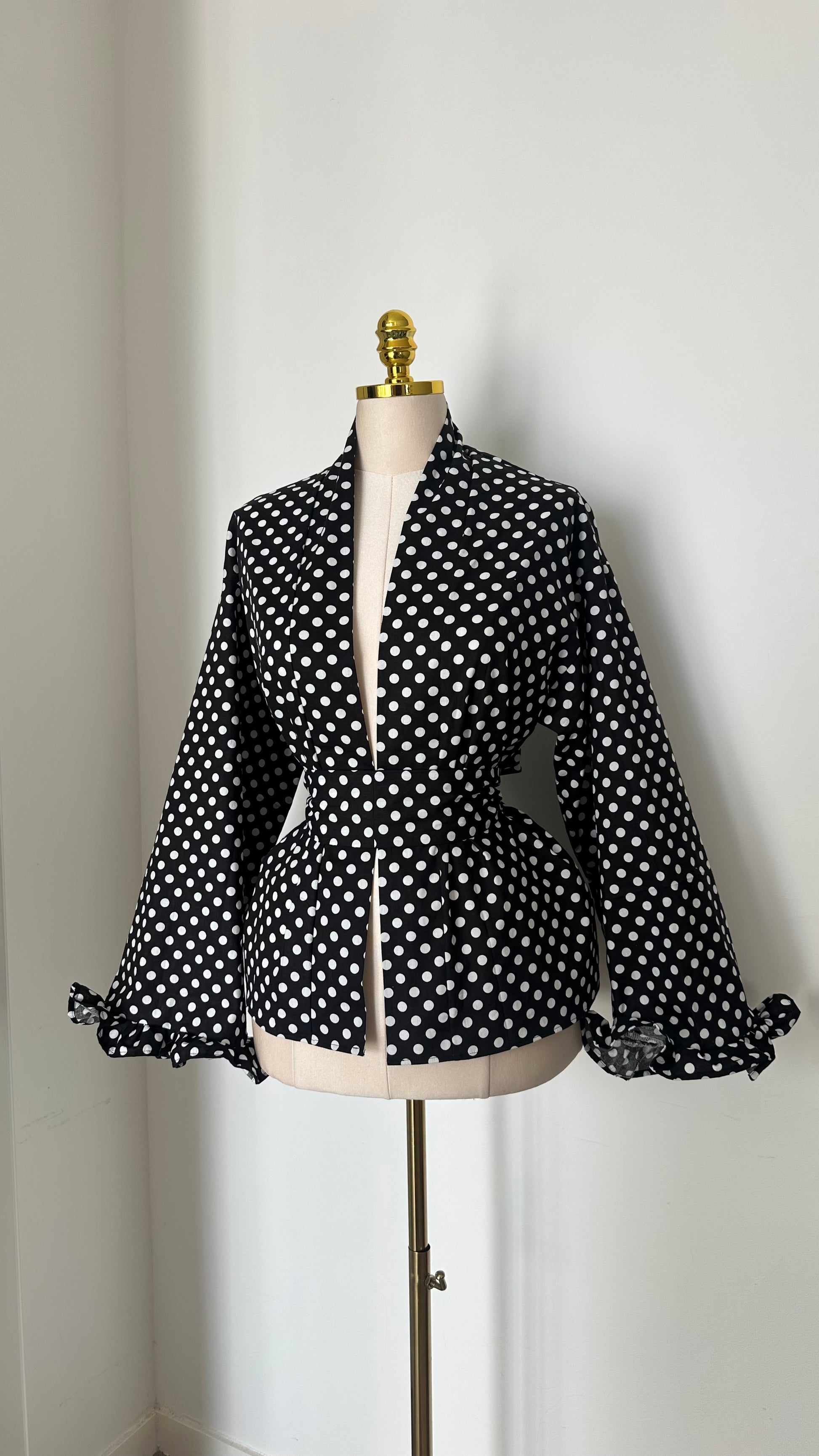 Kimono à pois