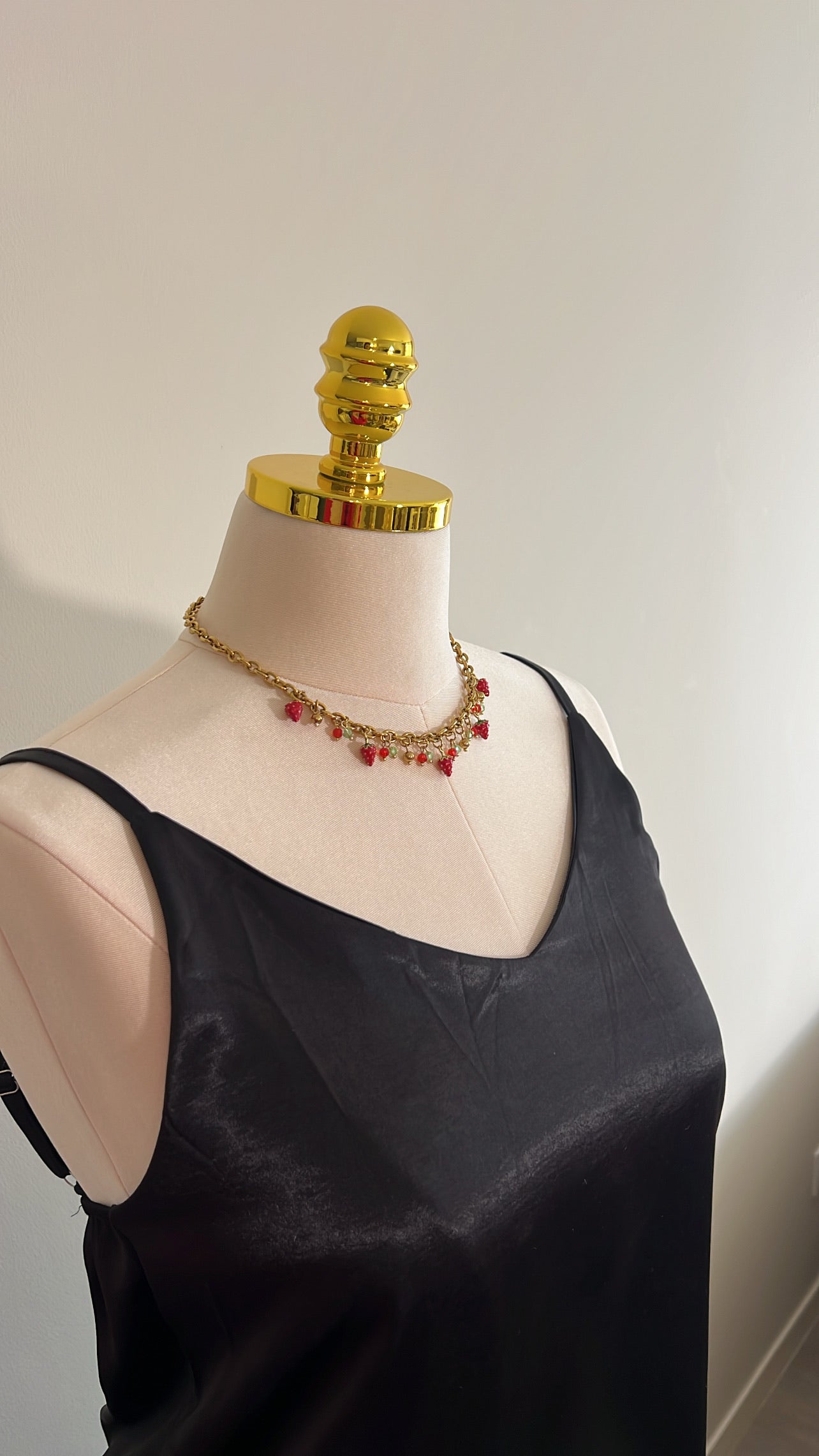 Collier fraise