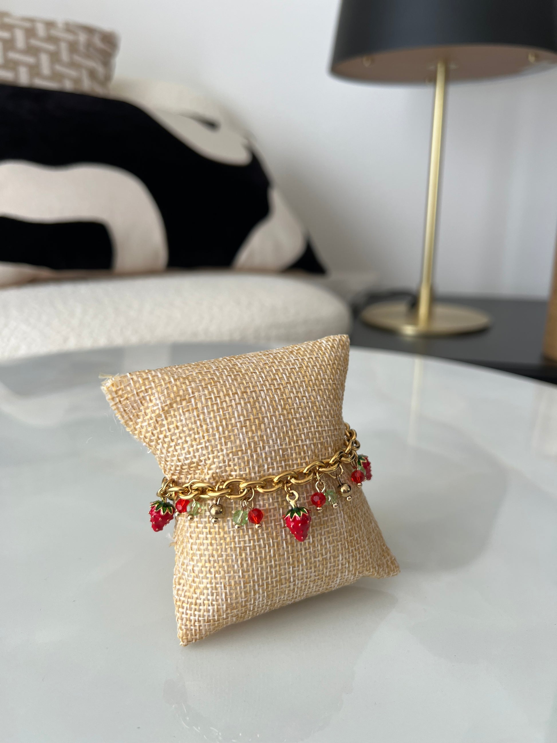 Bracelet fraise