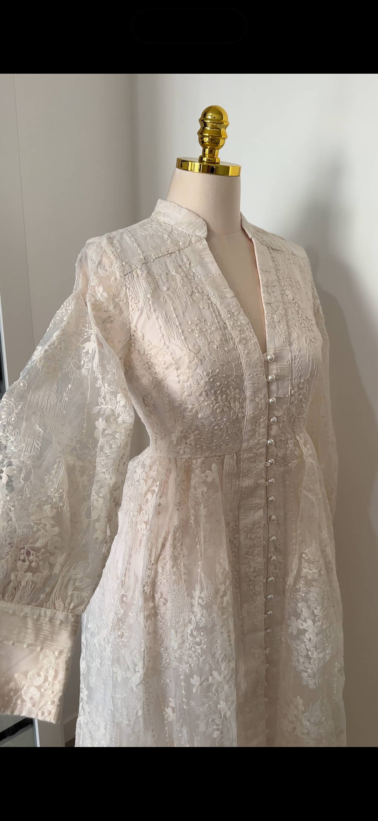 Robe dentelle