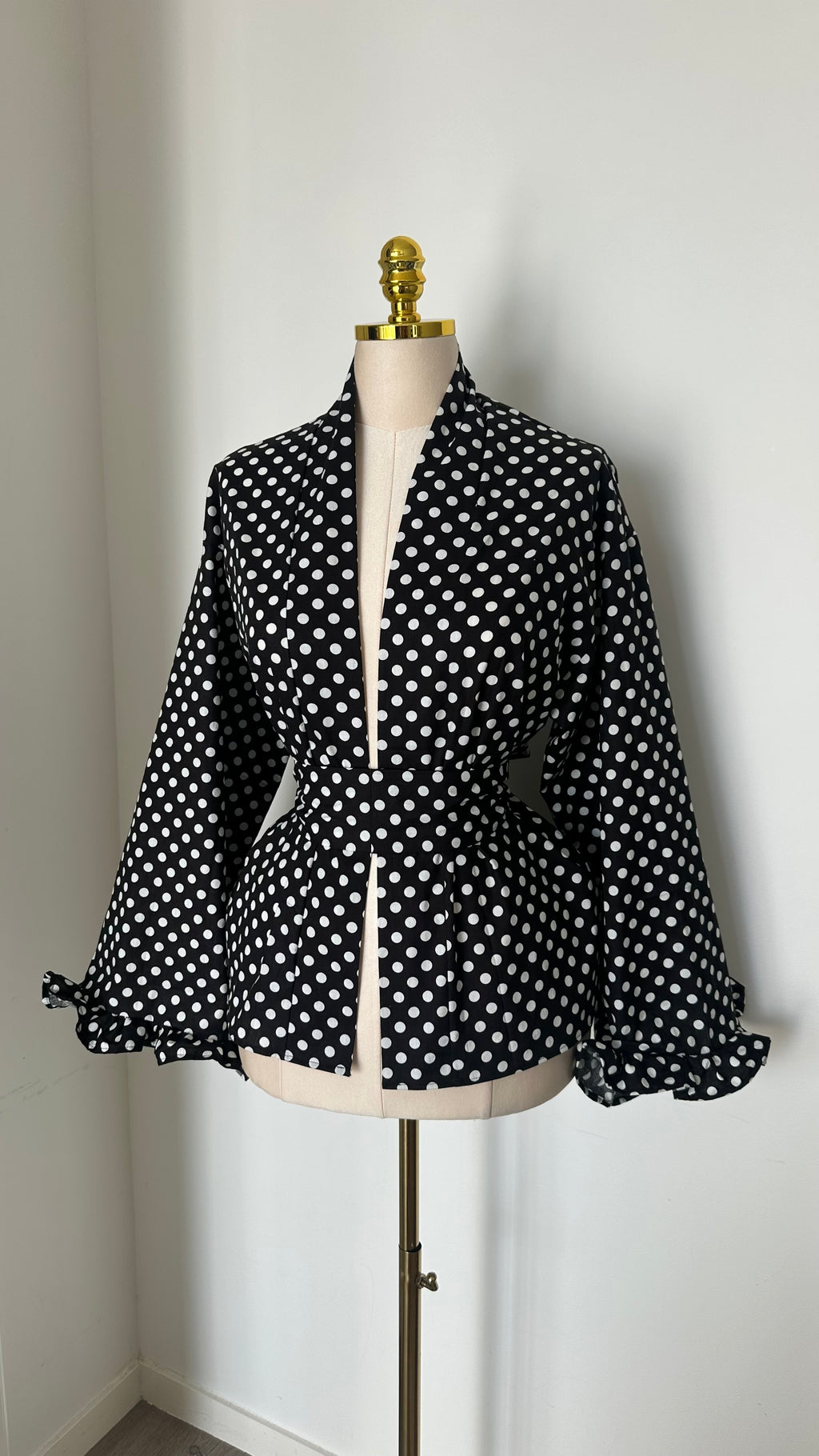 Kimono à pois