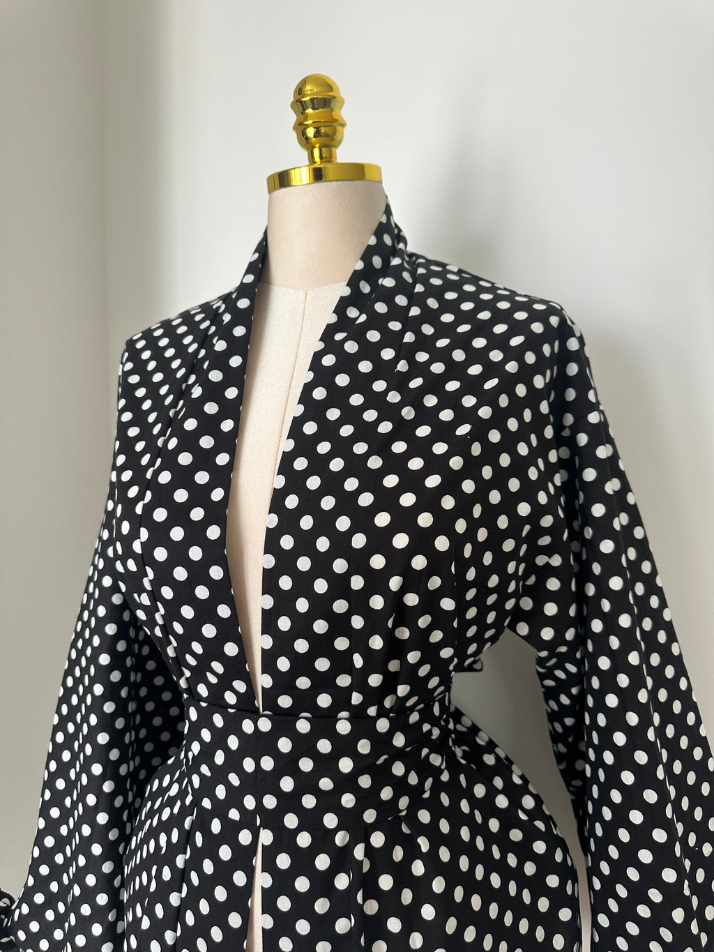 Kimono à pois