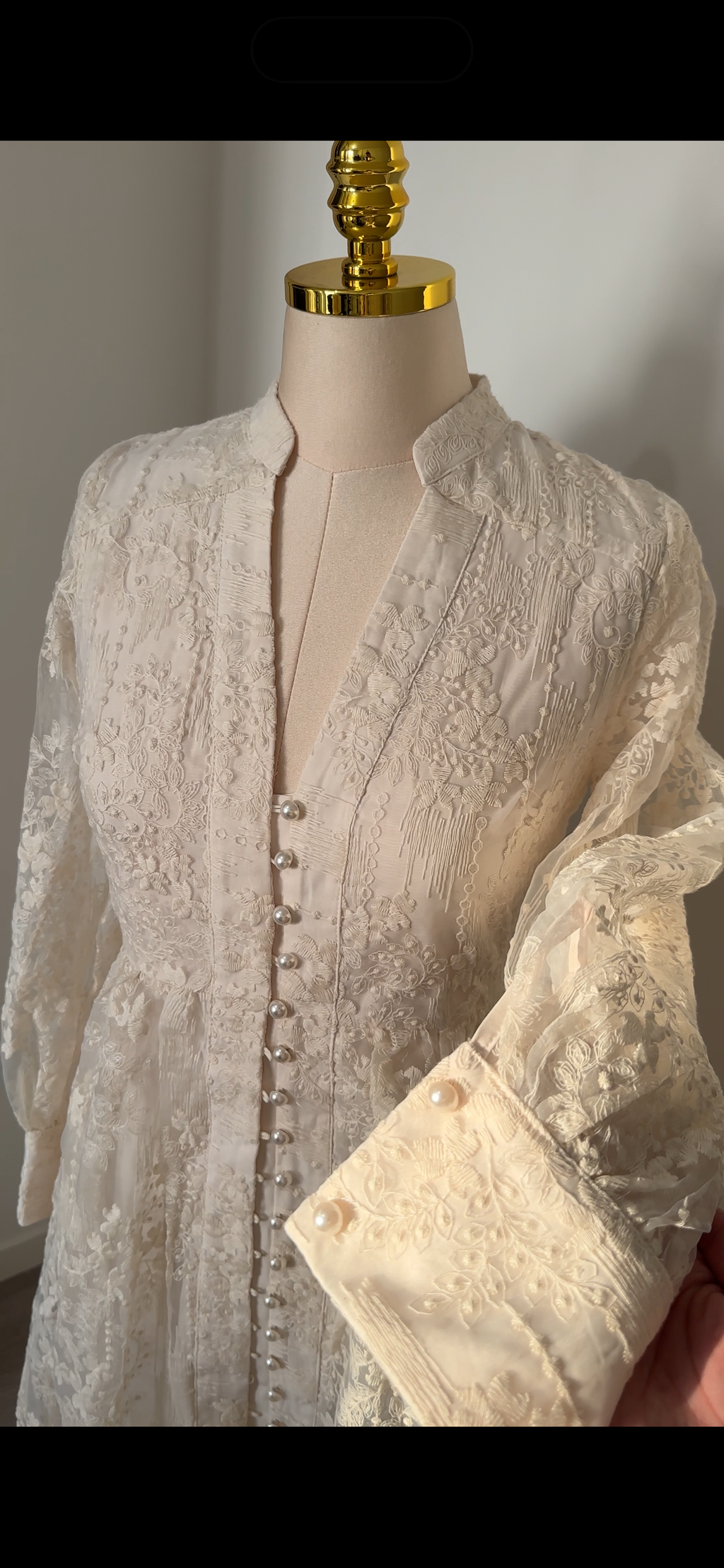 Robe dentelle