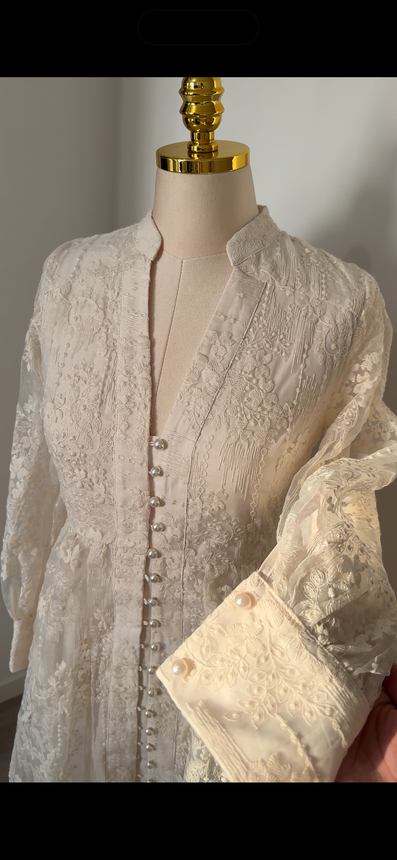Robe dentelle