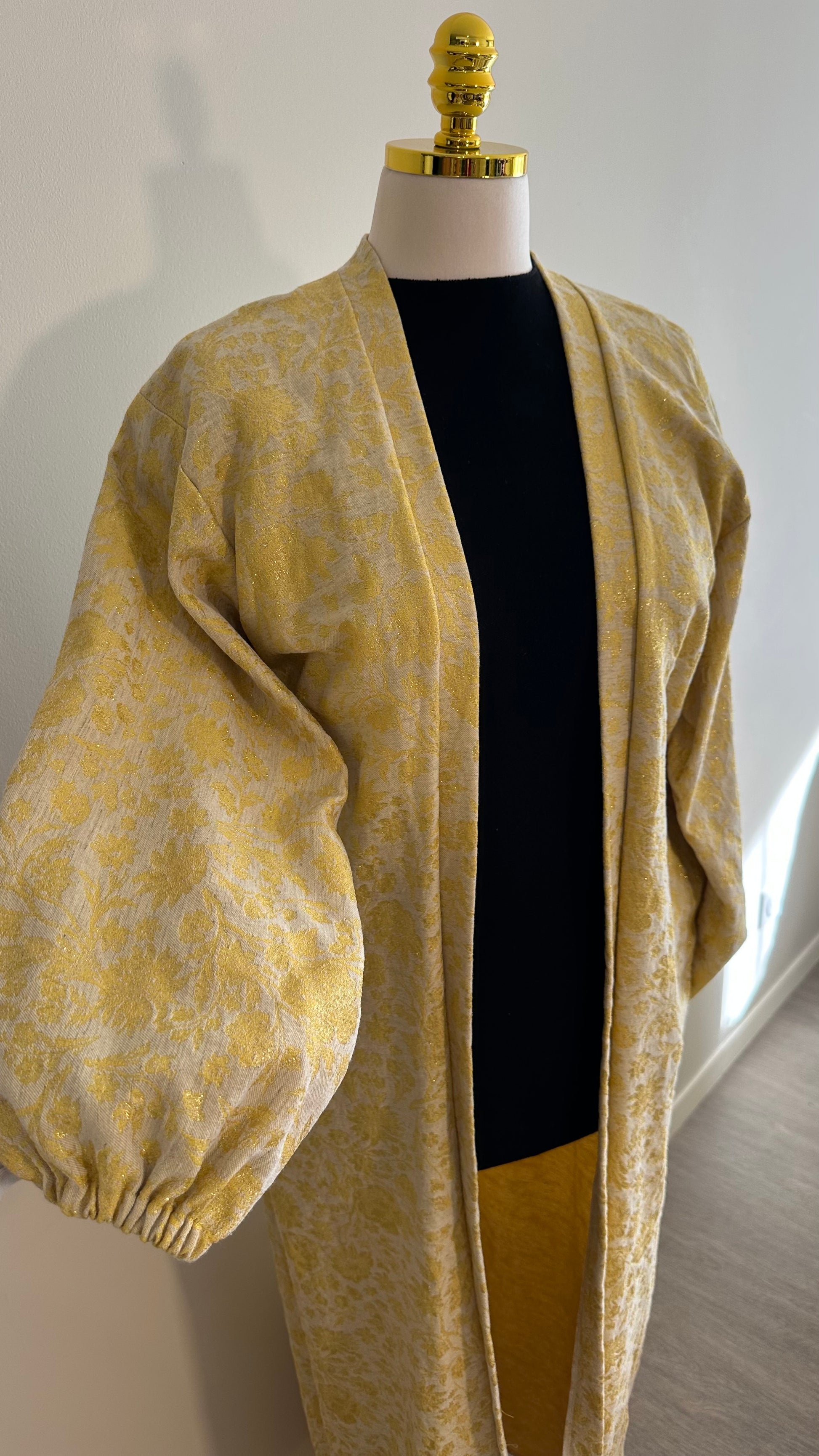 Kimono long d’Or 🌼