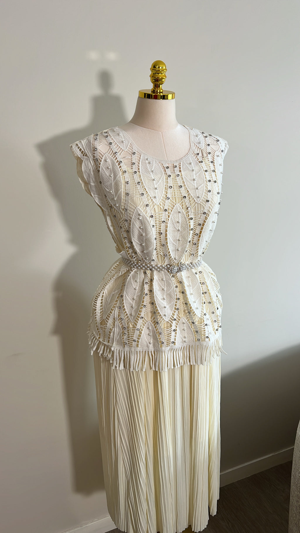 Robe strass
