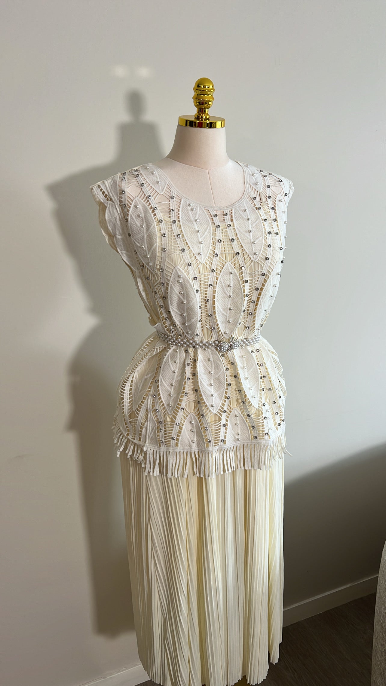 Robe strass