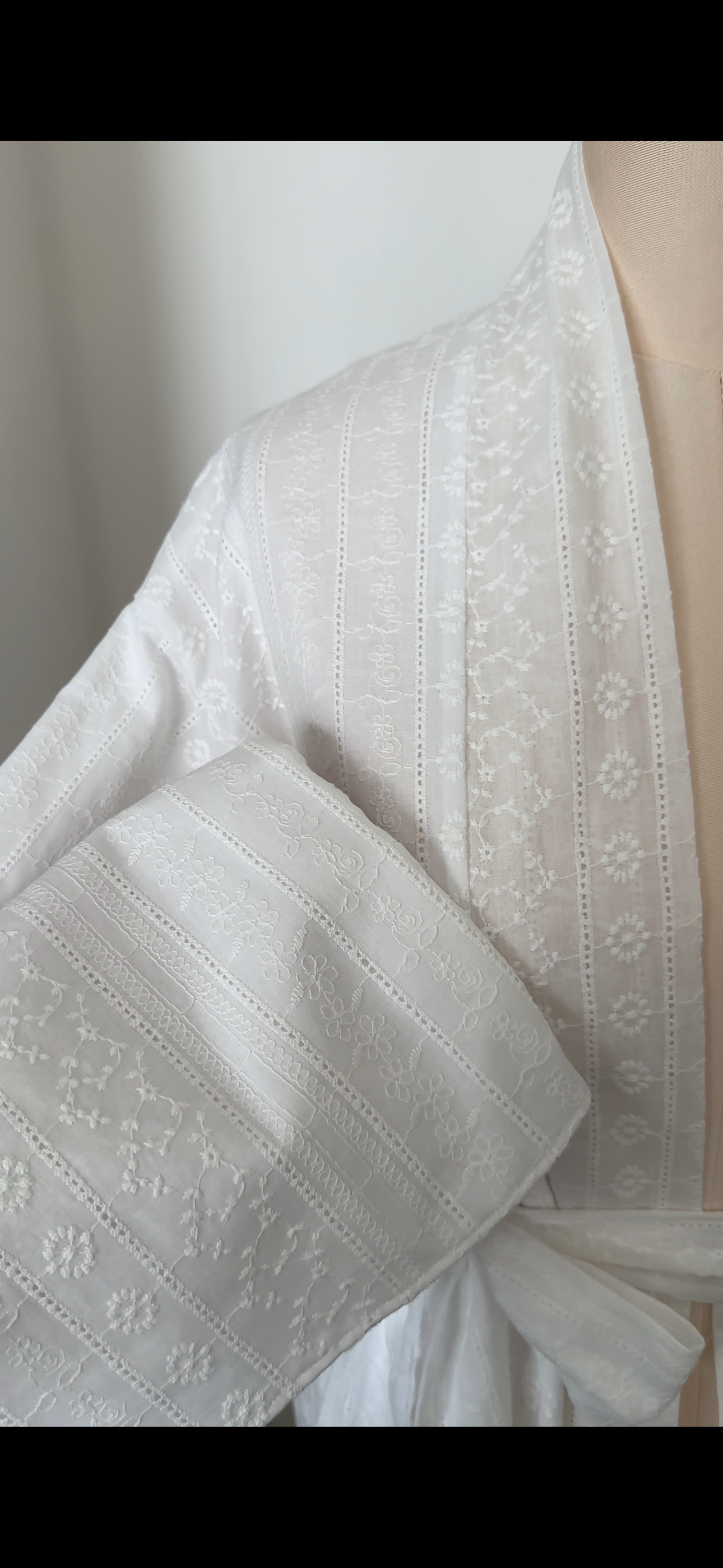 Kimono Broderie Anglaise