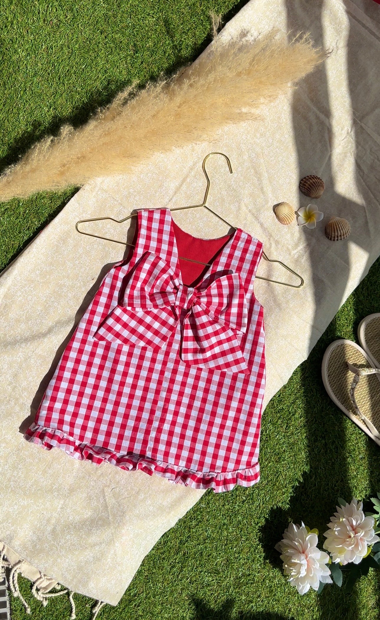 Robe Vichy petite fille