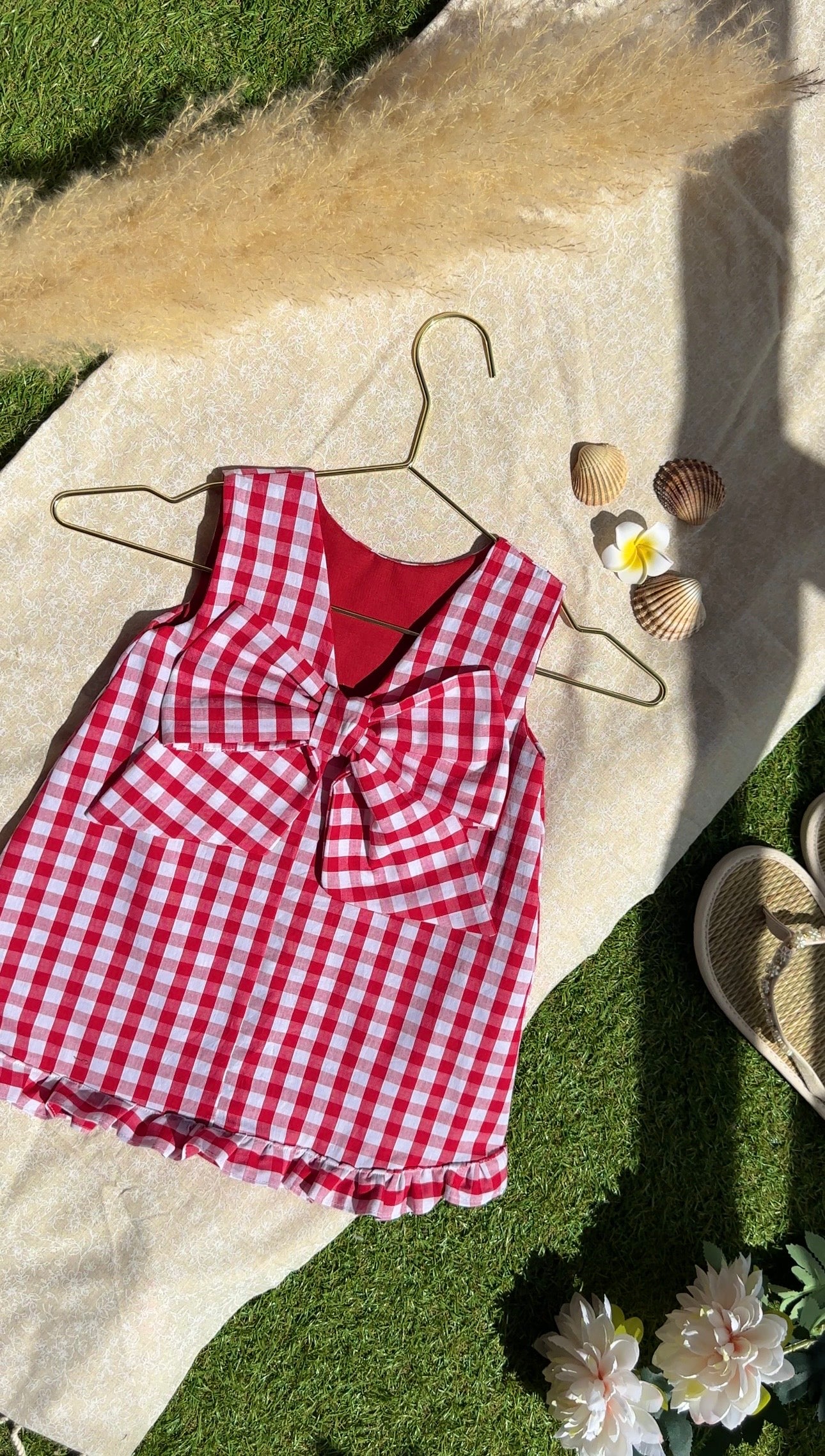 Robe Vichy petite fille