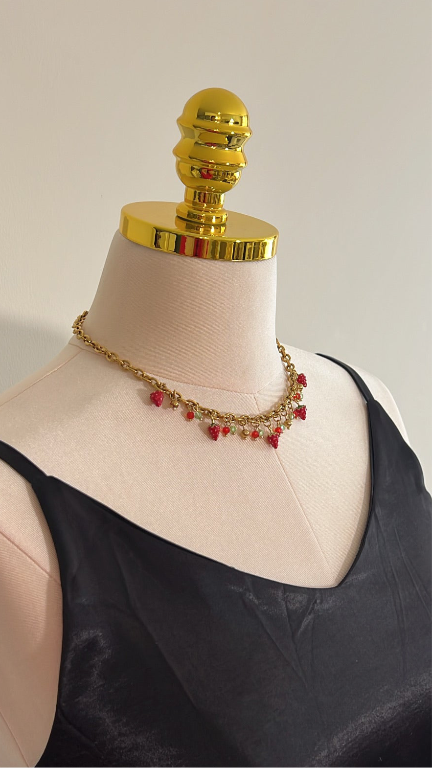 Collier fraise
