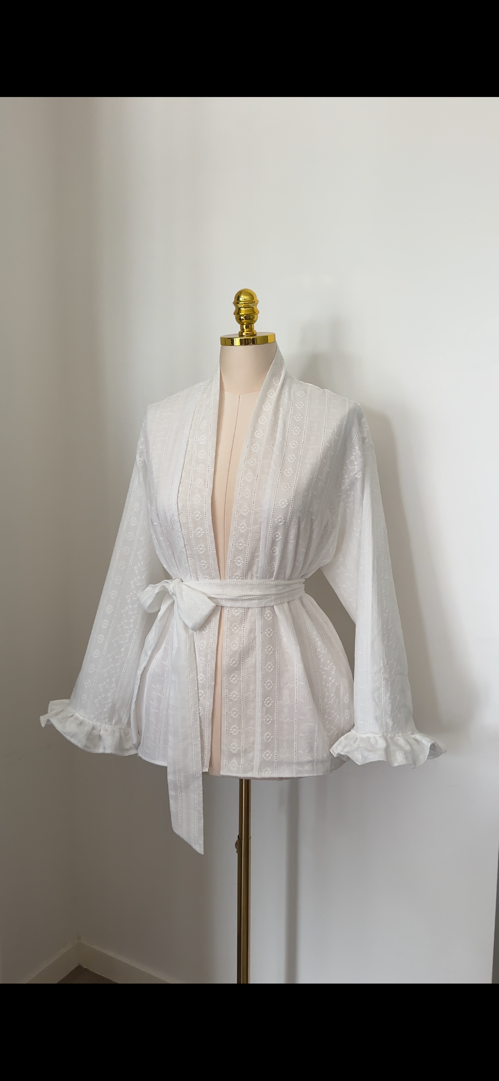 Kimono Broderie Anglaise Froufrou