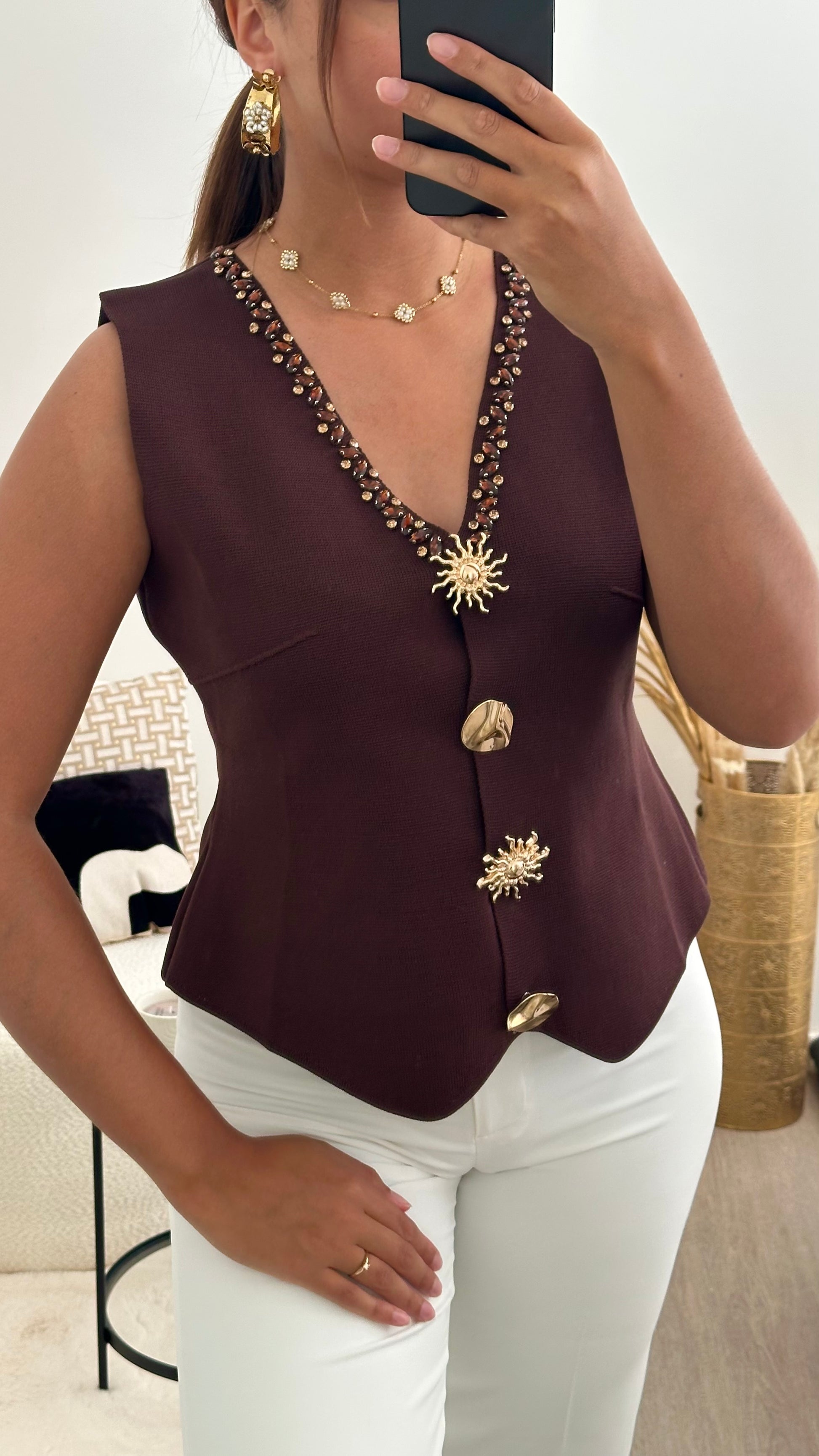 Gilet brownie