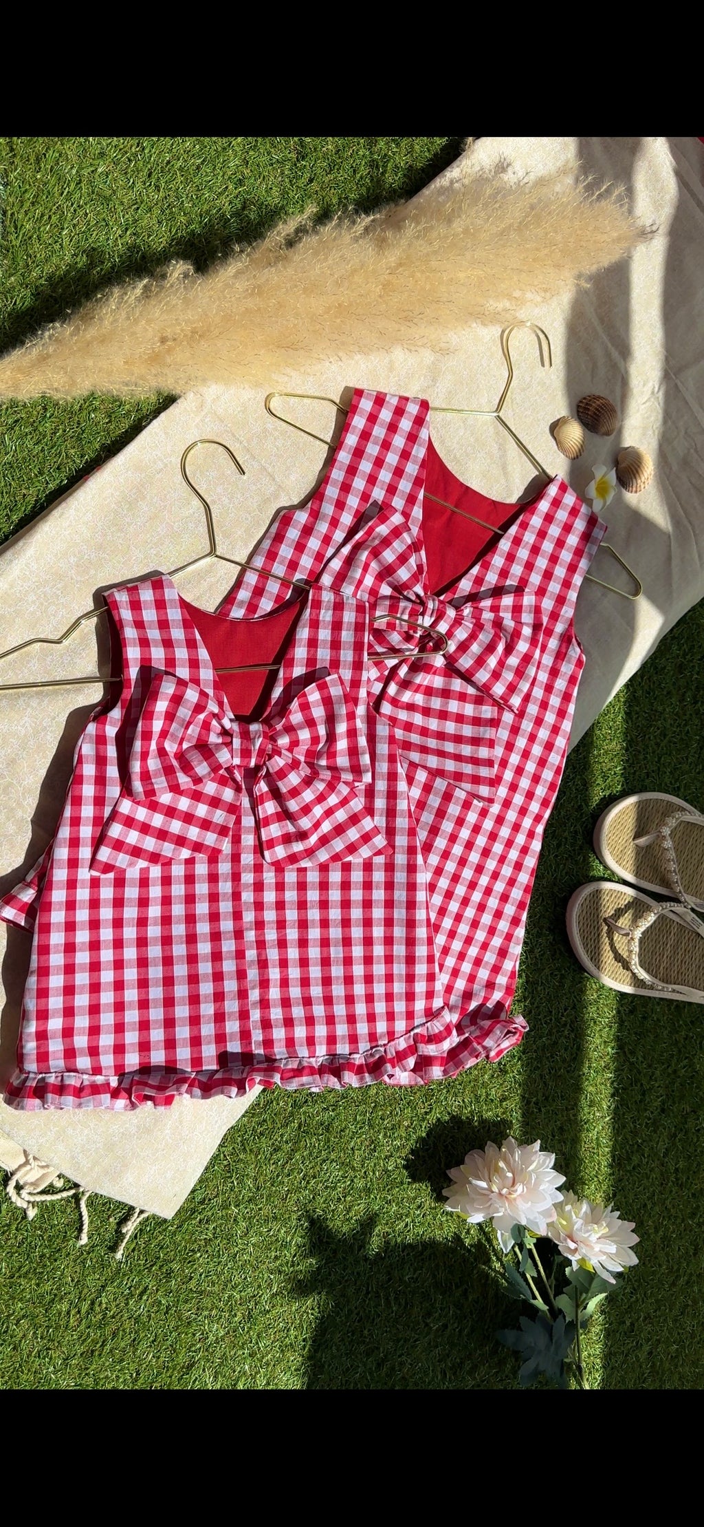 Robe Vichy petite fille