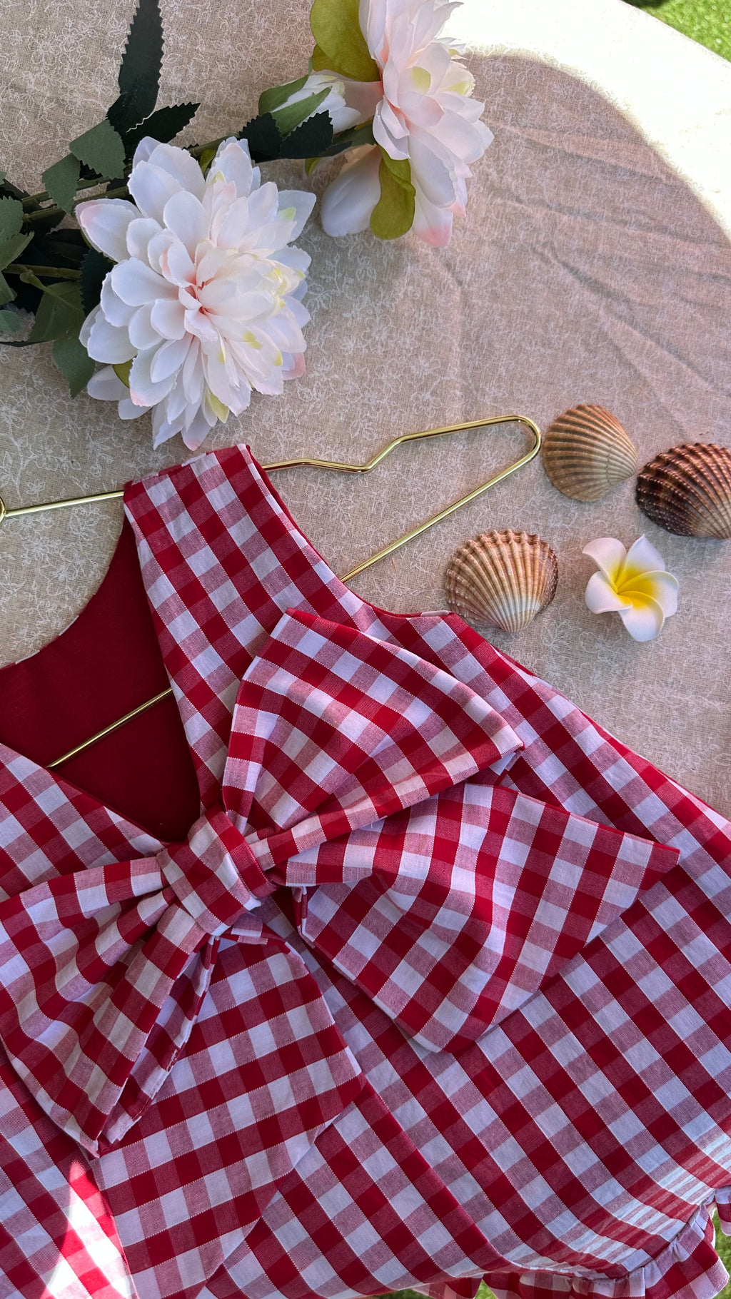 Robe Vichy petite fille