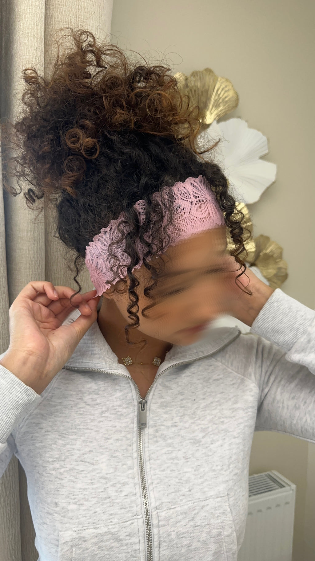 Pink headband 🌸