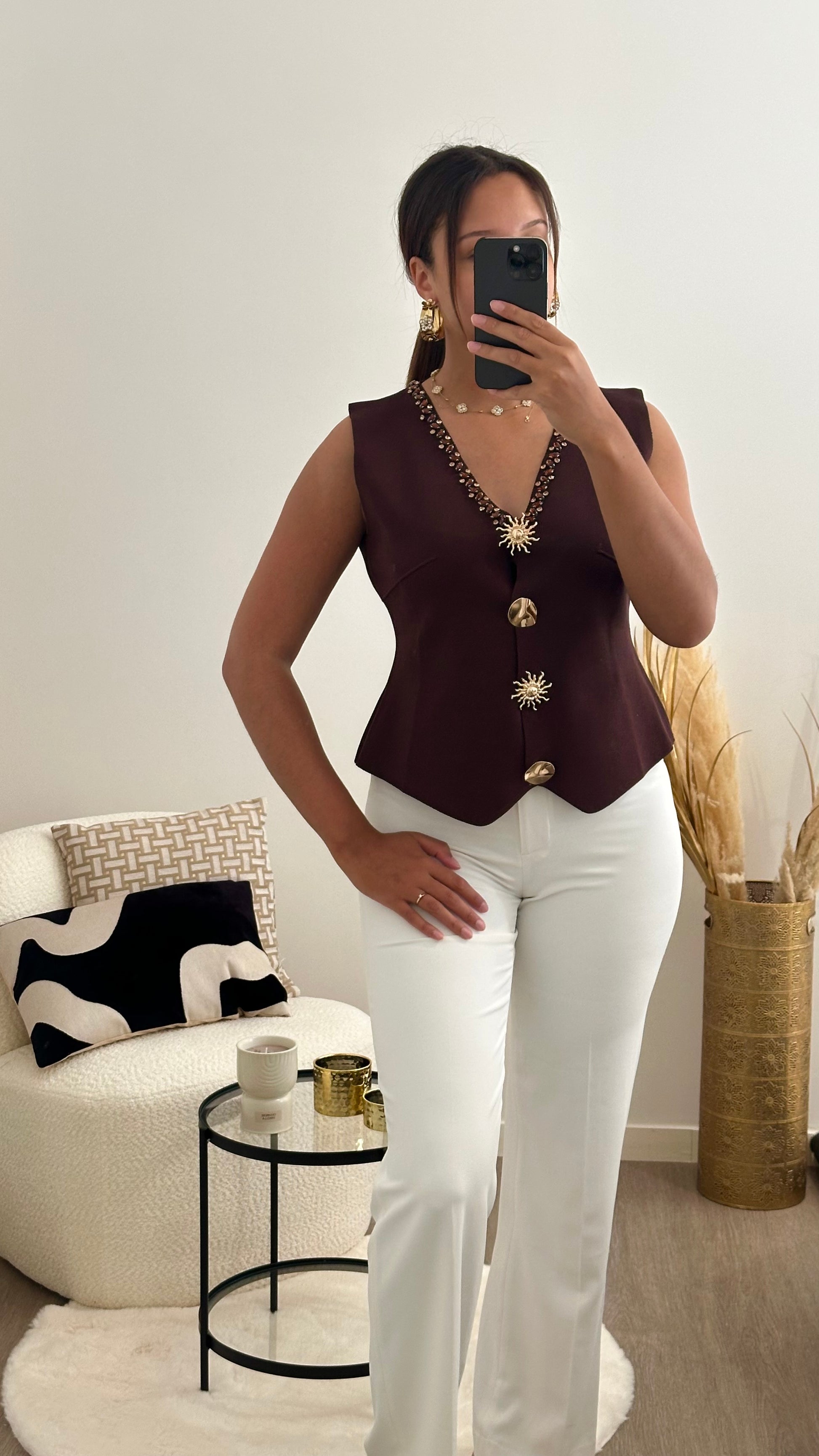 Gilet brownie