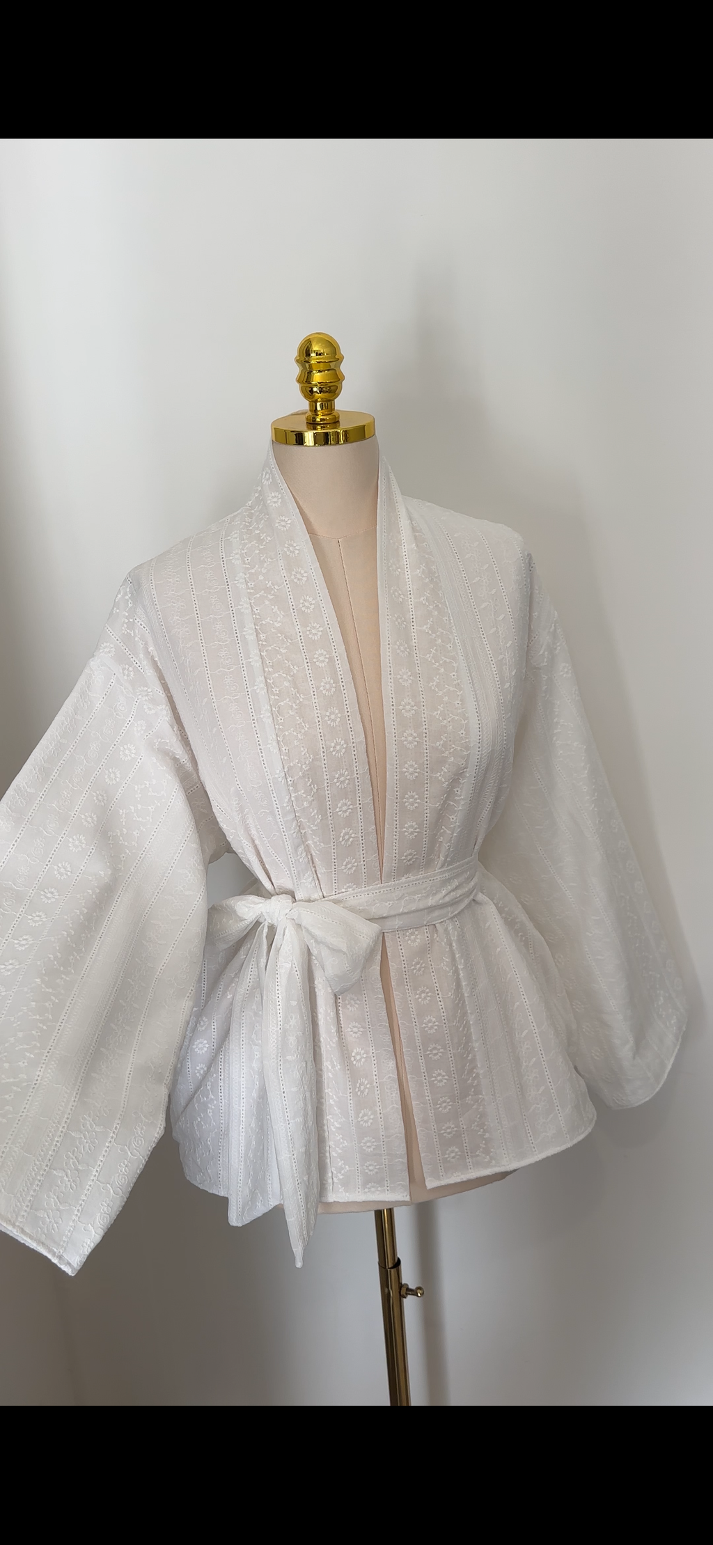 Kimono Broderie Anglaise