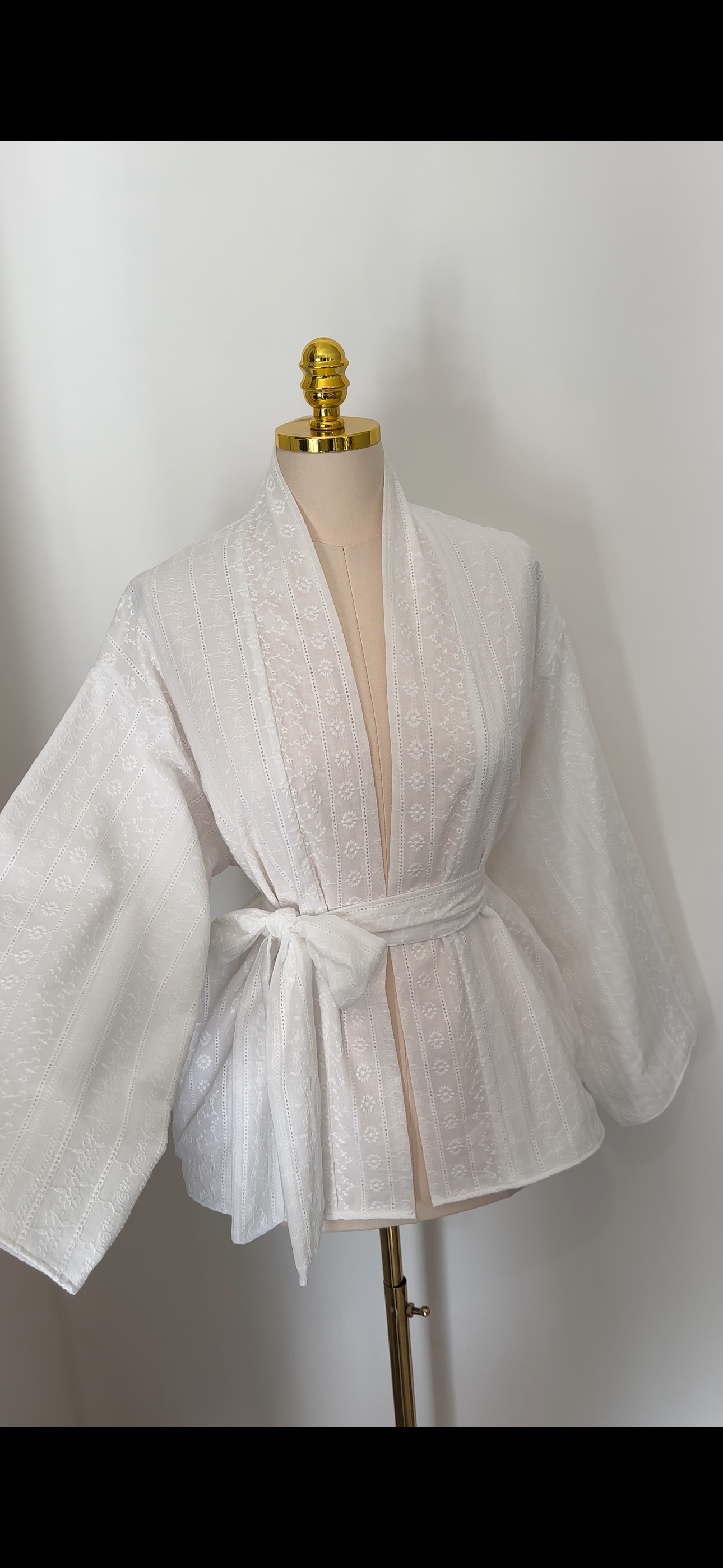 Kimono Broderie Anglaise