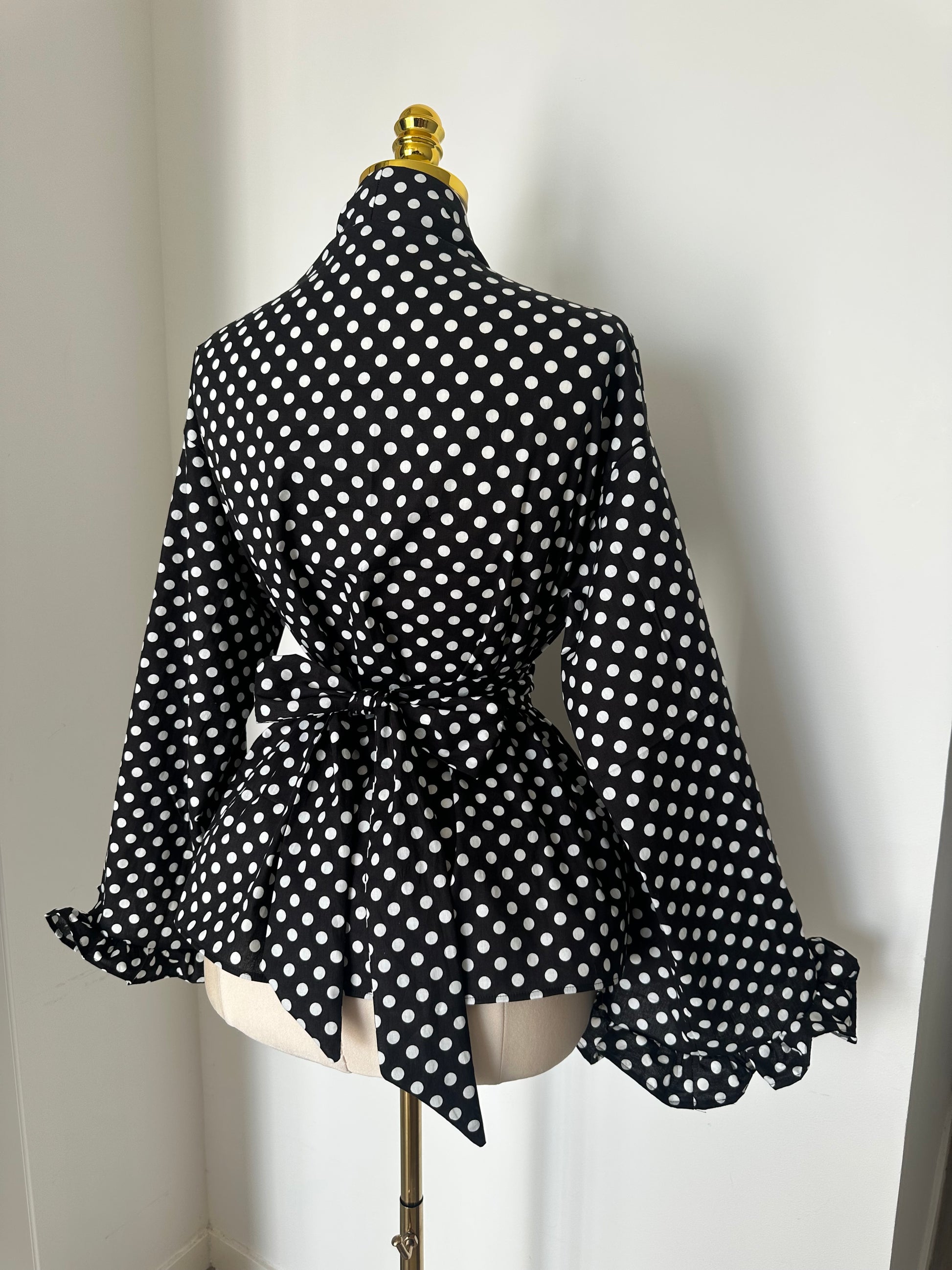 Kimono à pois