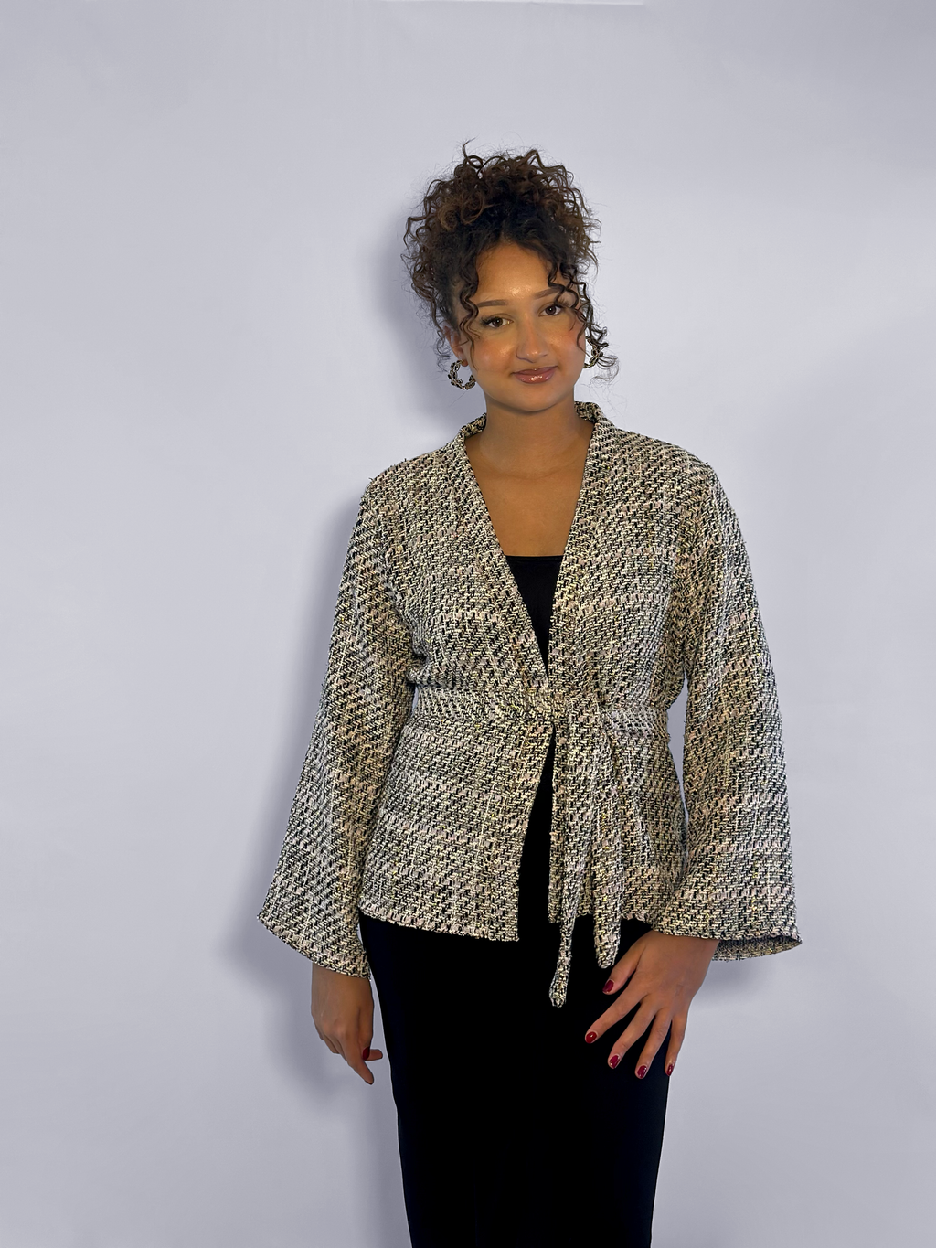 Kimono tweed