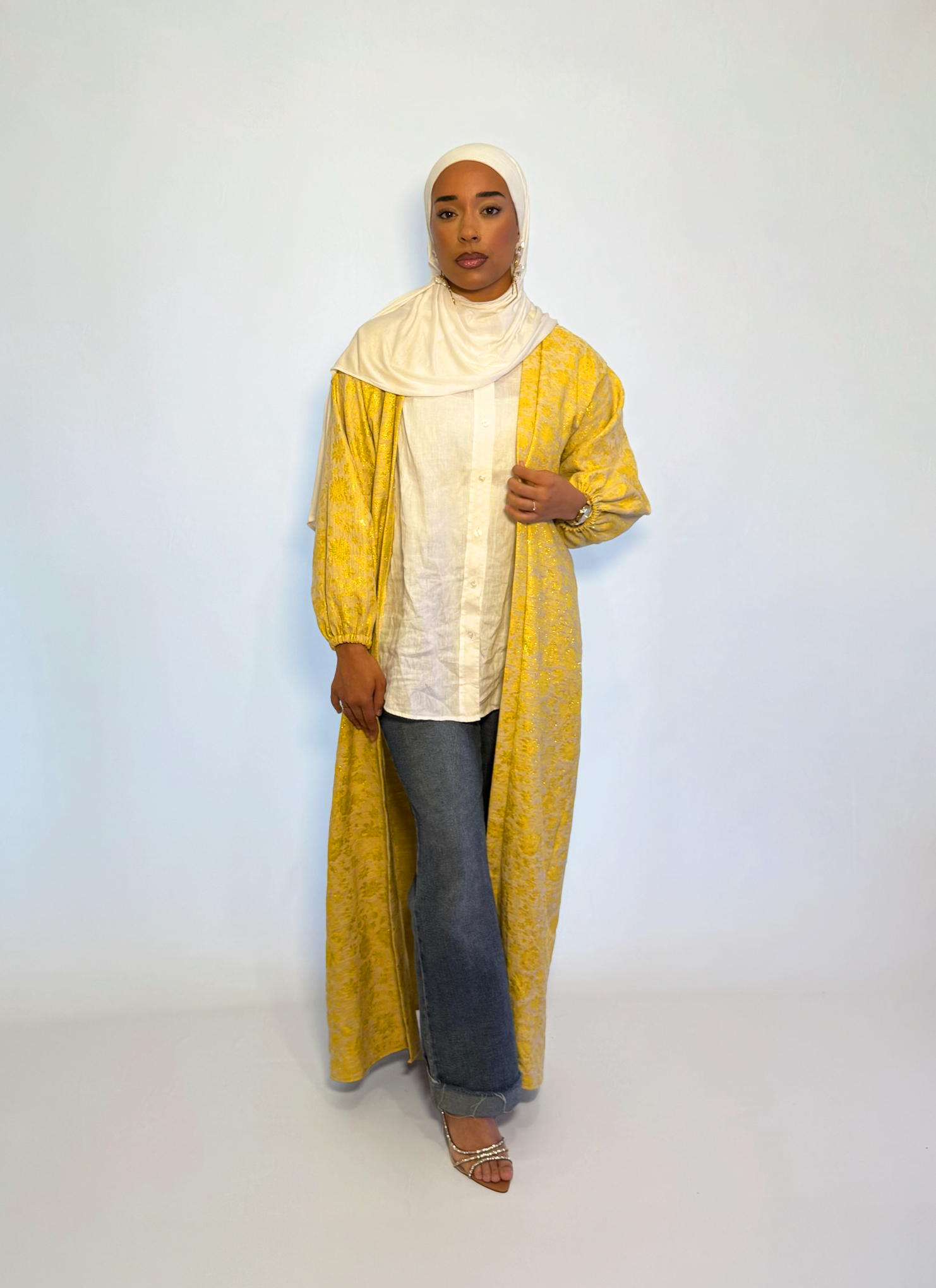 Kimono long d’Or 🌼